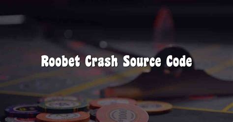 roobet crash code|roobet.